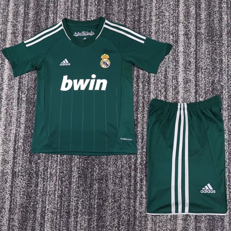 Real Madrid 2012/13 Kids Third Soccer Jersey And Shorts