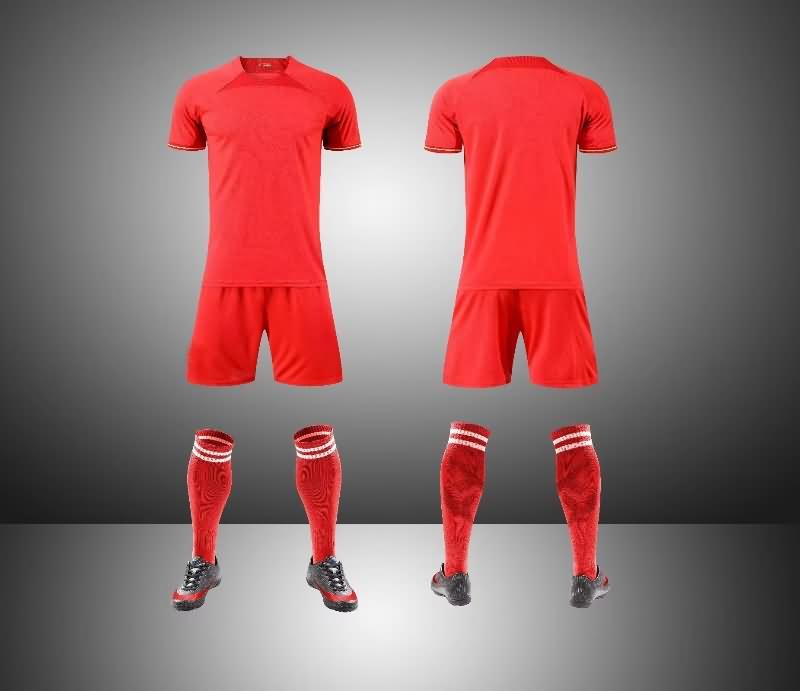 Blank Soccer Team Uniforms 012