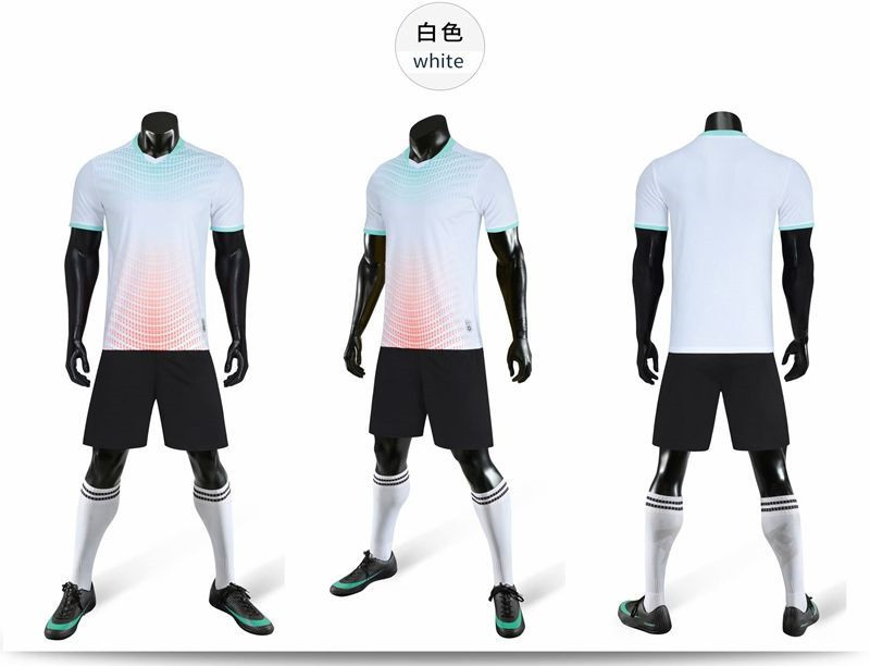 Blank Soccer Team Uniforms 163