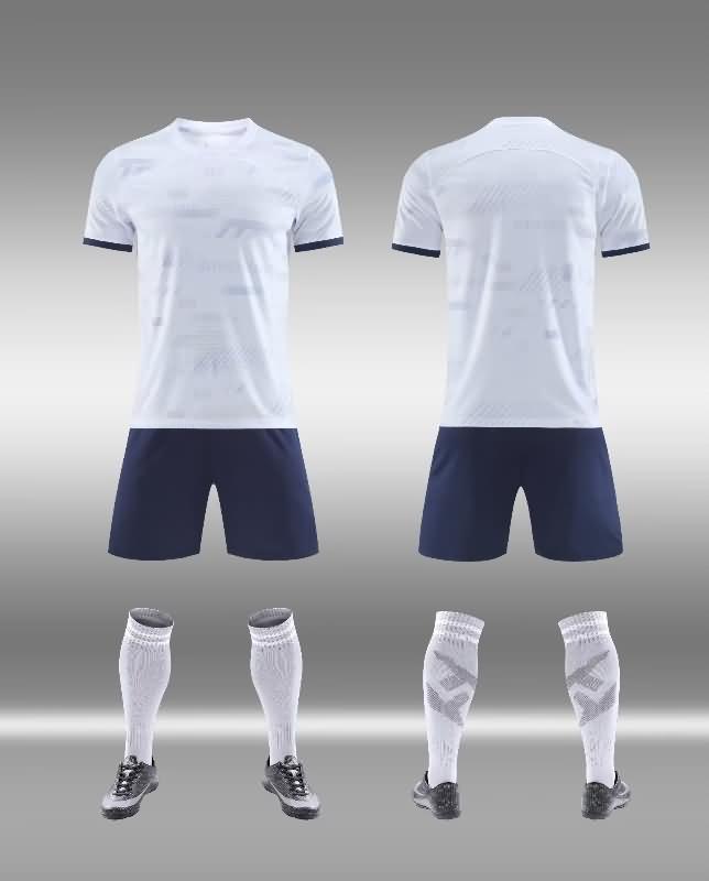 Kids Blank Soccer Team Uniforms 021