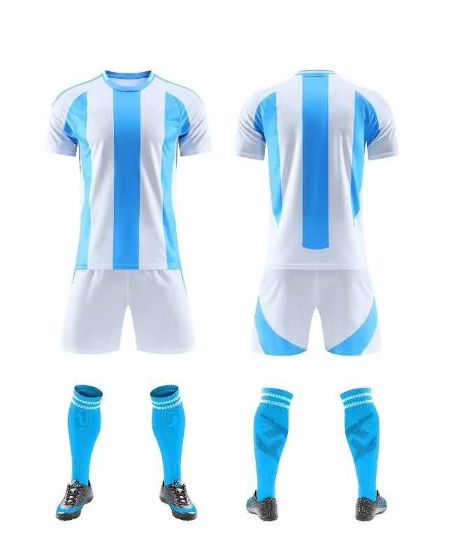 Kids Blank Soccer Team Uniforms 137