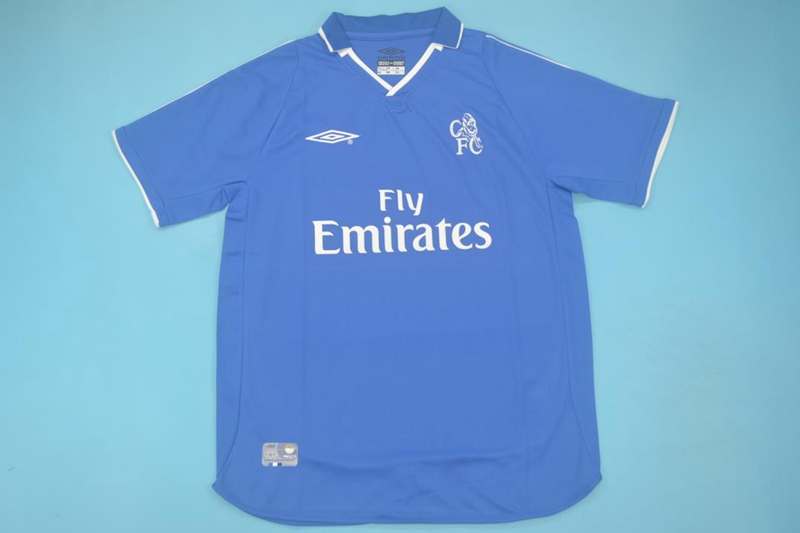 AAA(Thailand) Chelsea 01/03 Home Retro Soccer Jersey