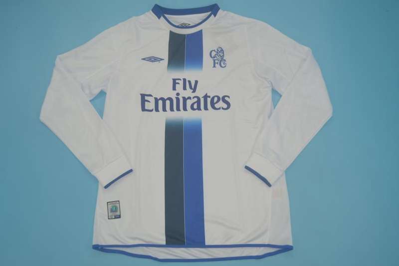 AAA(Thailand) Chelsea 03/05 Away Retro Long Sleeve Soccer Jersey