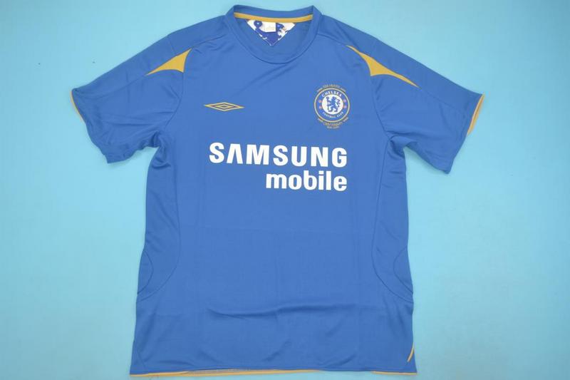 AAA(Thailand) Chelsea 05/06 Home Retro Soccer Jersey