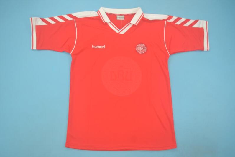AAA(Thailand) Danmark 1998 Away Retro Soccer Jersey