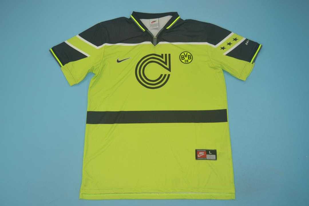 AAA(Thailand) Dortmund 96/97 Home UCL Final Retro Soccer Jersey