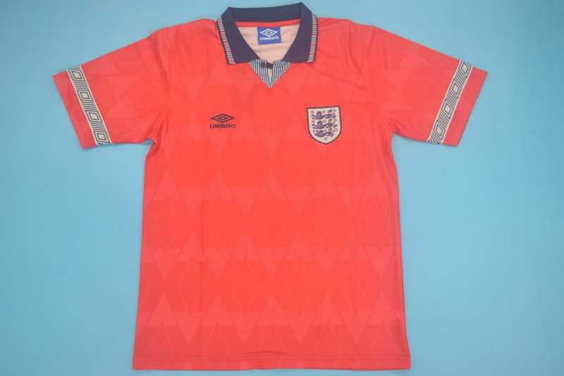 AAA(Thailand) England 1990 Away Retro Soccer Jersey