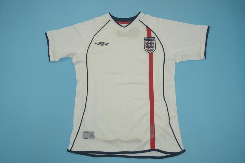 AAA(Thailand) England 2002 Home Retro Soccer Jersey