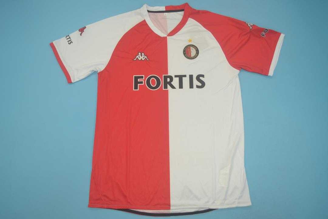 AAA(Thailand) Feyenoord 2008 Home Retro Soccer Jersey