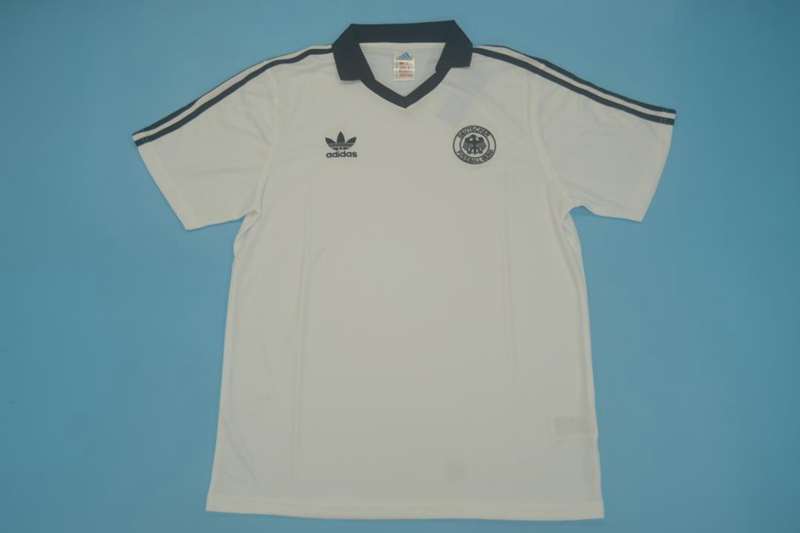 AAA(Thailand) Germany 1980 Retro Home Soccer Jersey