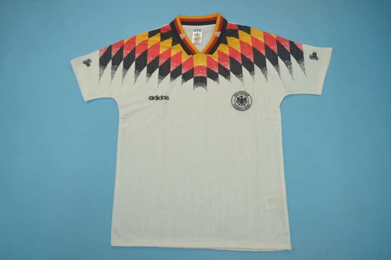 AAA(Thailand) Germany 1994 EURO Retro Home Soccer Jersey