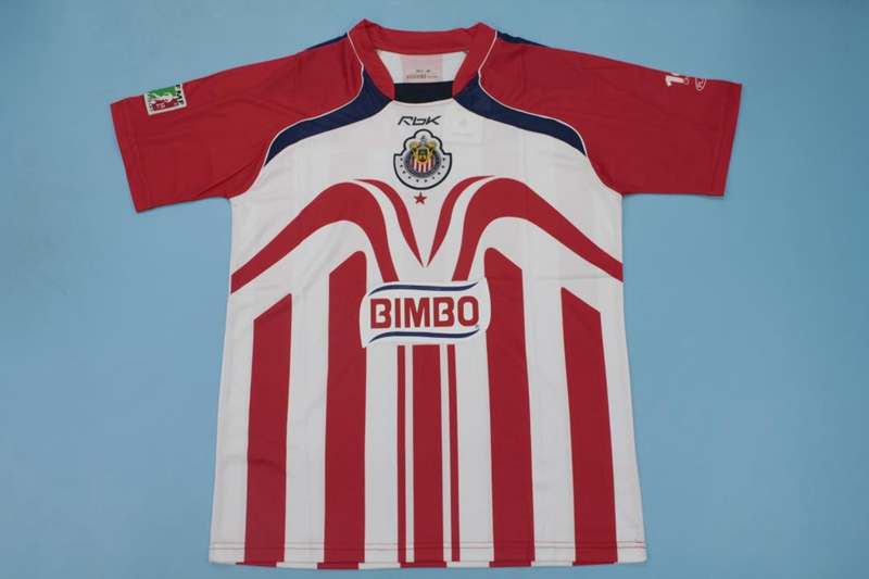 AAA(Thailand) Guadalajara Chivas 06/07 Home Retro Soccer Jersey