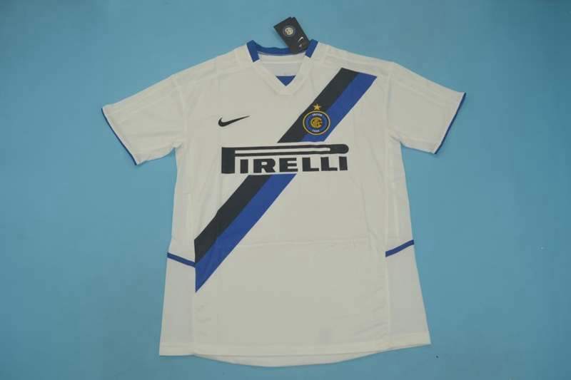 AAA(Thailand) Inter Milan 2002/03 Away Retro Soccer Jersey