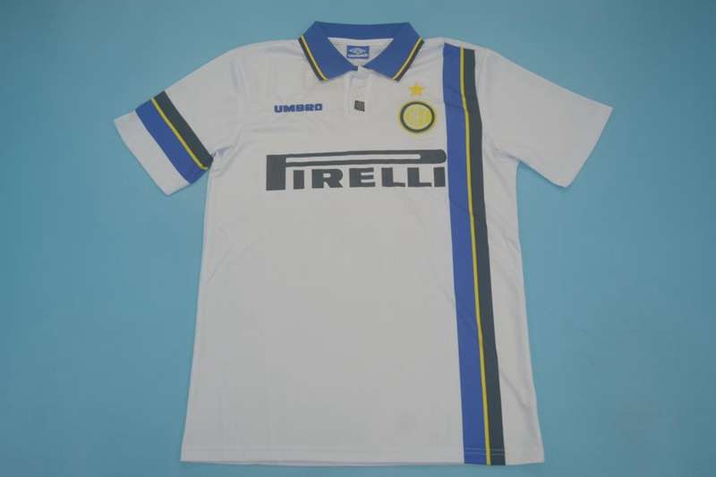 AAA(Thailand) Inter Milan 1997/98 Away Retro Soccer Jersey