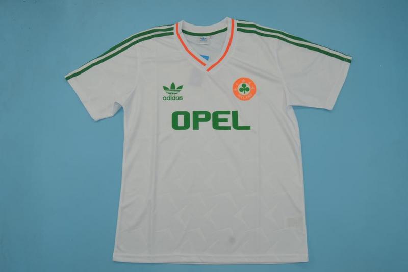 AAA(Thailand) Ireland 1990 Away Retro Soccer Jersey