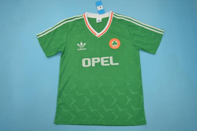 AAA(Thailand) Ireland 1990 Home Retro Soccer Jersey