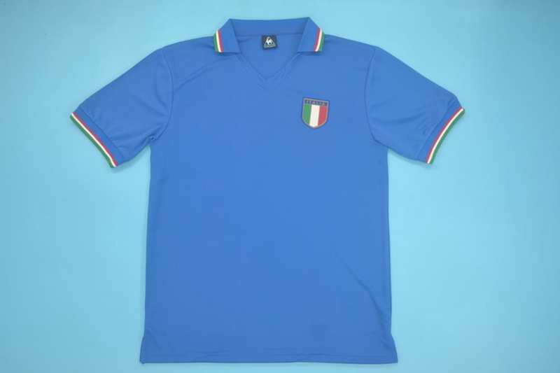 AAA(Thailand) Italy 1982 Home Retro Soccer Jersey