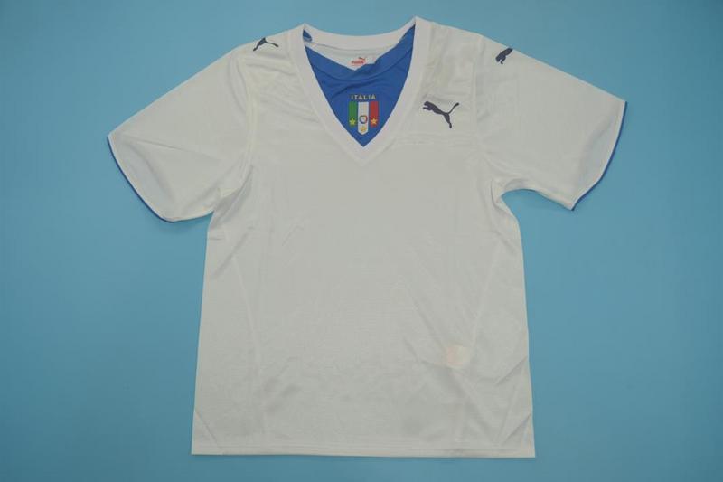 AAA(Thailand) Italy 2006 Away Retro Soccer Jersey