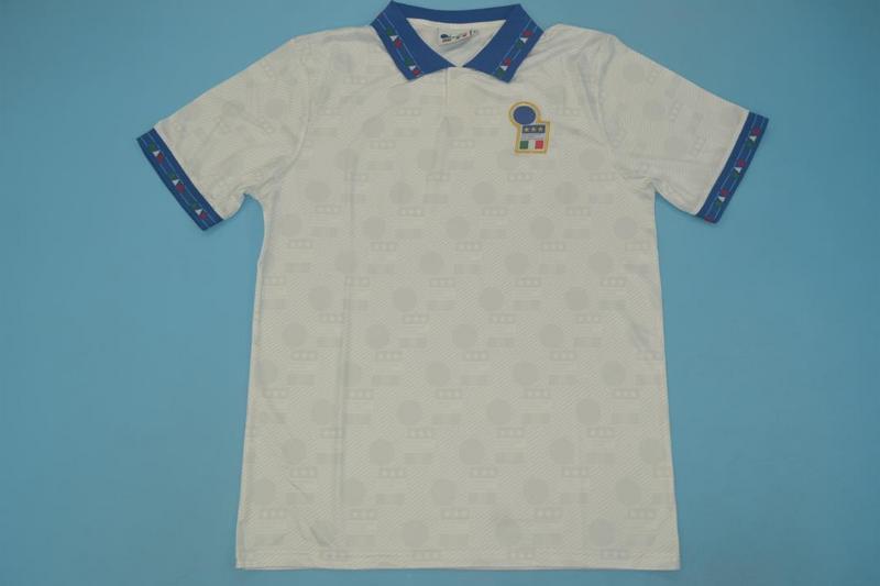 AAA(Thailand) Italy 1994 Away Retro Soccer Jersey