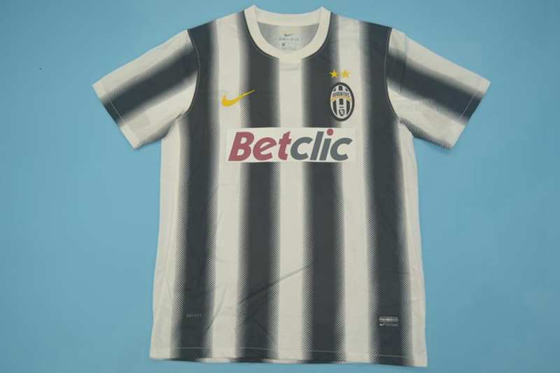 AAA(Thailand) Juventus 11/12 Home Retro Soccer Jersey