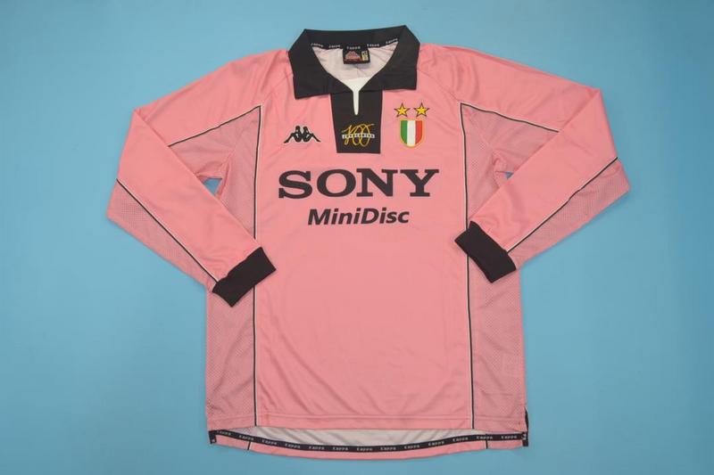 AAA(Thailand) Juventus 1997/98 Away Retro Long Soccer Jersey