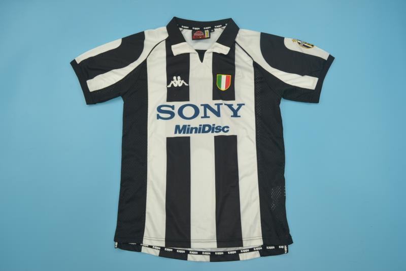 AAA(Thailand) Juventus 1997/98 Home Retro Soccer Jersey