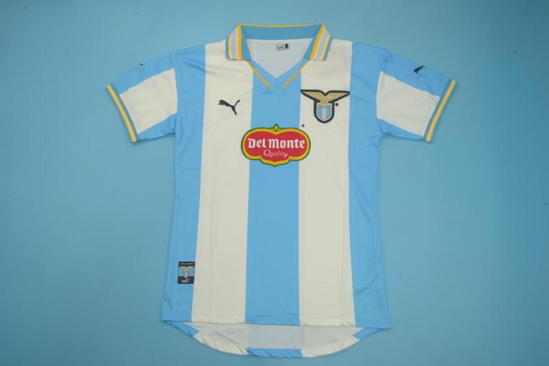 AAA(Thailand) Lazio 1999/2000 UCL Home Retro Soccer Jersey