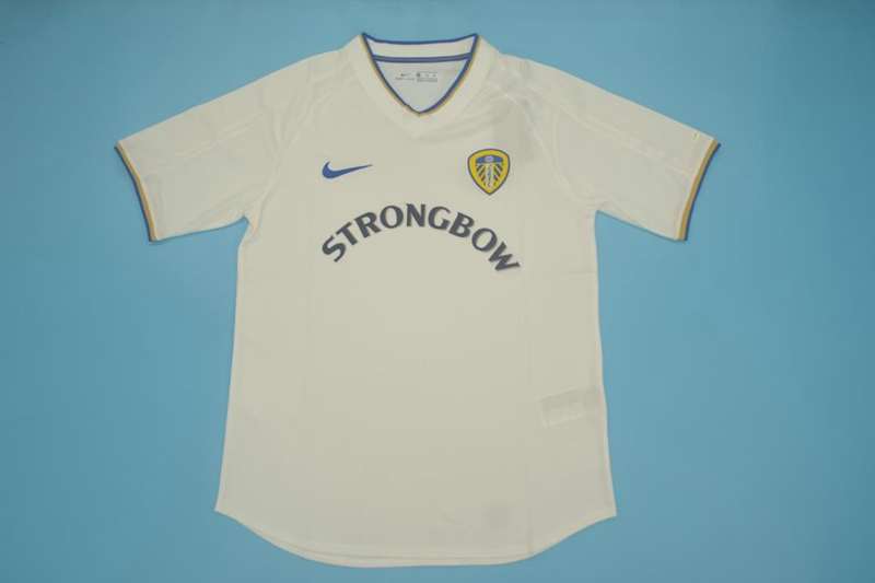 AAA(Thailand) Leeds United 2000/01 Home Retro Soccer Jersey