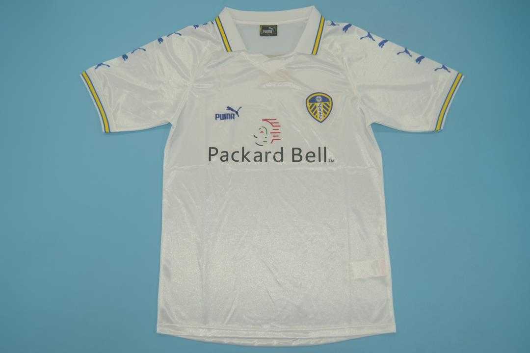 AAA(Thailand) Leeds United 1998/00 Home Retro Soccer Jersey