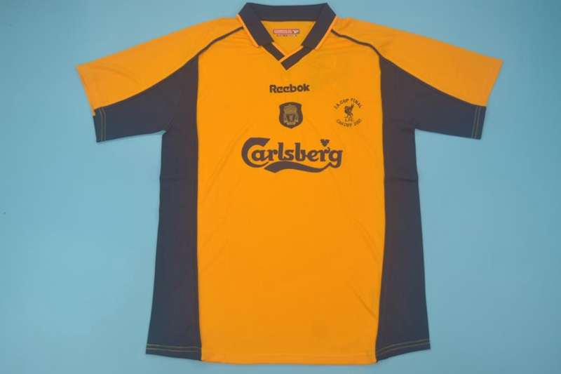 AAA(Thailand) Liverpool 2000/01 FA Cup Final Retro Soccer Jersey