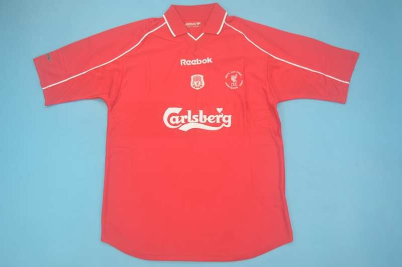 AAA(Thailand) Liverpool 2001 UCL Final Retro Soccer Jersey