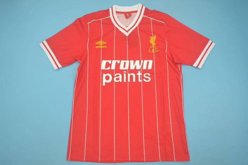 AAA(Thailand) Liverpool 1981/84 Home Retro Soccer Jersey