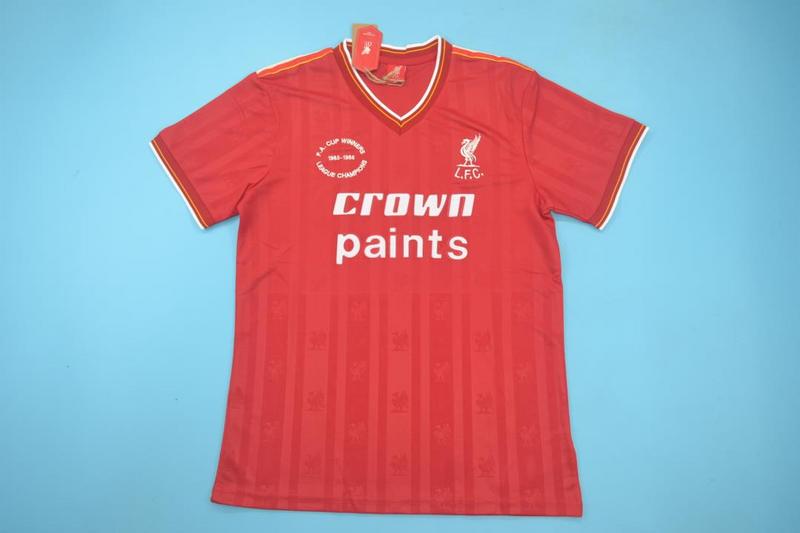 AAA(Thailand) Liverpool 1985/86 Home Retro Soccer Jersey