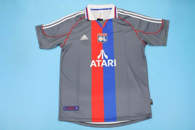 AAA(Thailand) Lyon 2000/01 Third Retro Soccer Jersey