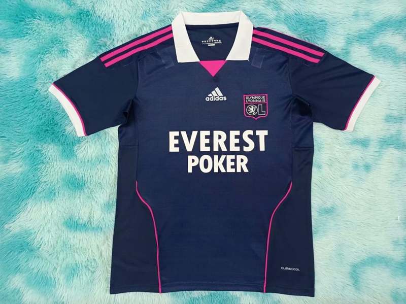 AAA(Thailand) Lyon 2011/12 Away Retro Soccer Jersey