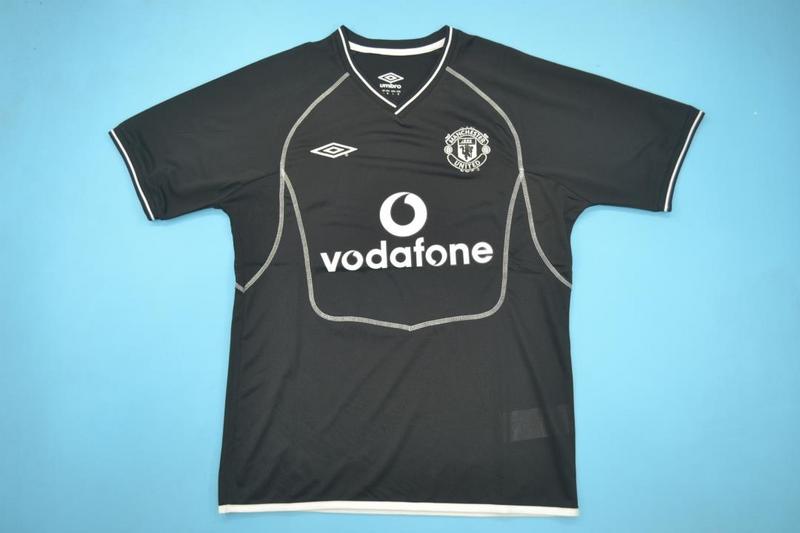 AAA(Thailand) Manchester United 00/02 GK Retro Soccer Jersey