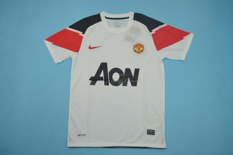AAA(Thailand) Manchester United 10/11 Away Retro Soccer Jersey