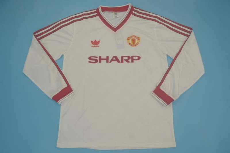 AAA(Thailand) Manchester United 1986/88 Away Retro Long Jersey