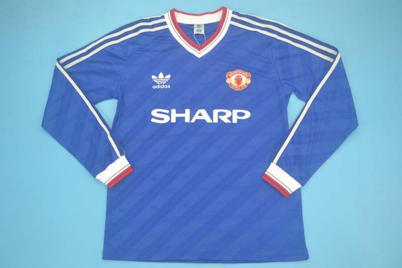 AAA(Thailand) Manchester United 1986/88 Third Retro Long Jersey