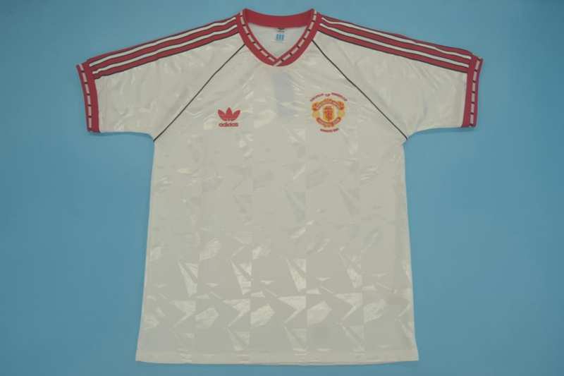 AAA(Thailand) Manchester United 91/92 Away Retro Soccer Jersey