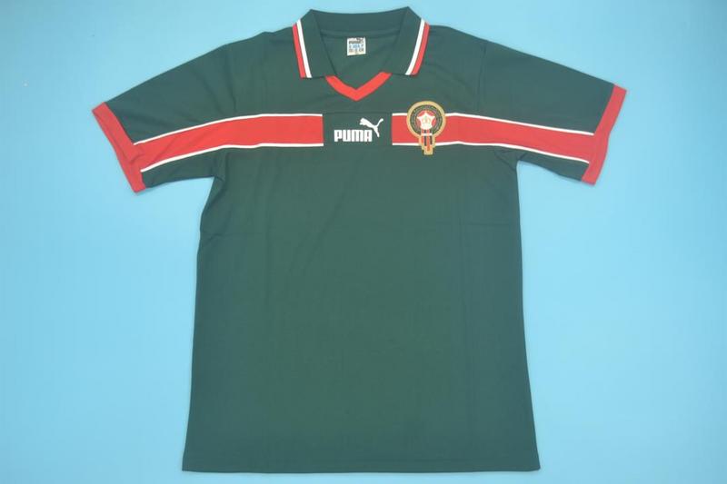 AAA(Thailand) Morocco 1998 Away Retro Soccer Jersey