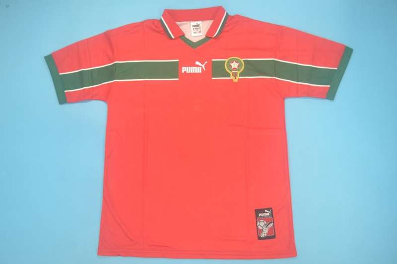 AAA(Thailand) Morocco 1998 Home Retro Soccer Jersey