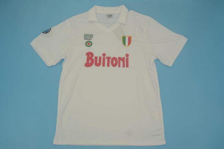 AAA(Thailand) Napoli 87/88 Retro Away Soccer Jersey