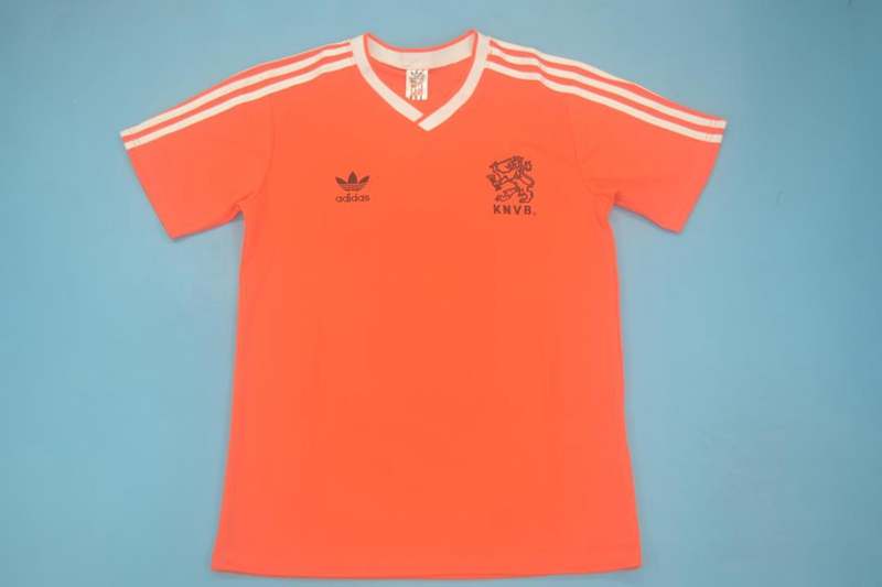 AAA(Thailand) Netherlands 1986 Home Retro Soccer Jersey