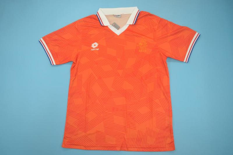 AAA(Thailand) Netherlands 1991 Home Retro Soccer Jersey