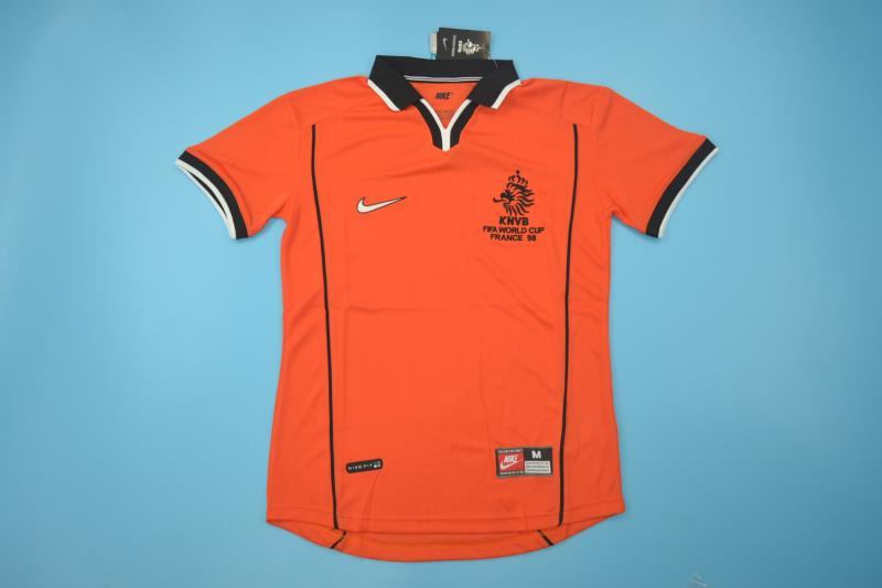 AAA(Thailand) Netherlands 1998 World Cup Home Soccer Jersey