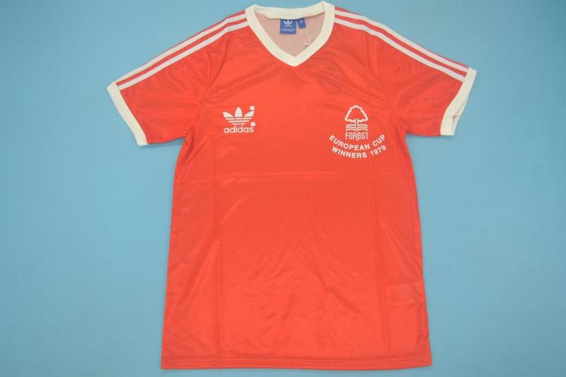 AAA(Thailand) Nottingham Forest 1979 Home Retro Soccer Jersey ...