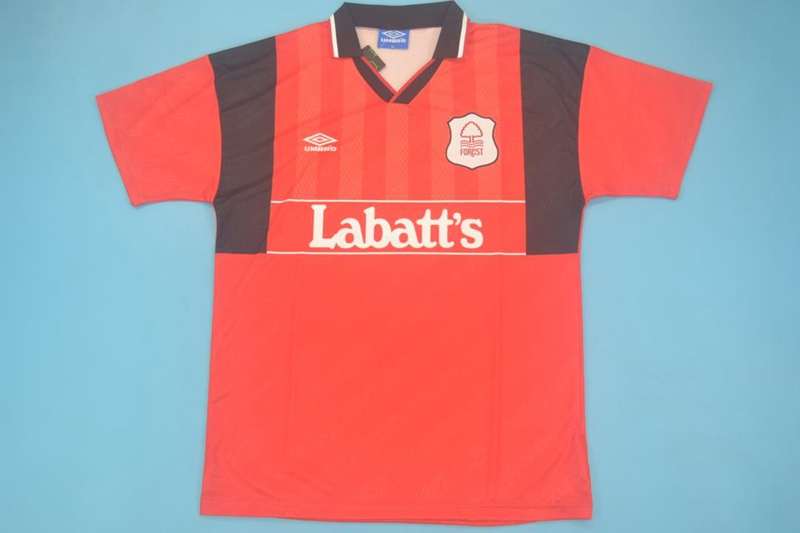 AAA(Thailand) Nottingham Forest 1994/96 Home Retro Soccer Jersey