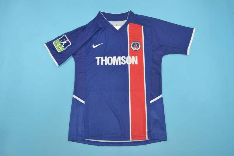 AAA(Thailand) Paris St German 02/03 Home Soccer Jersey