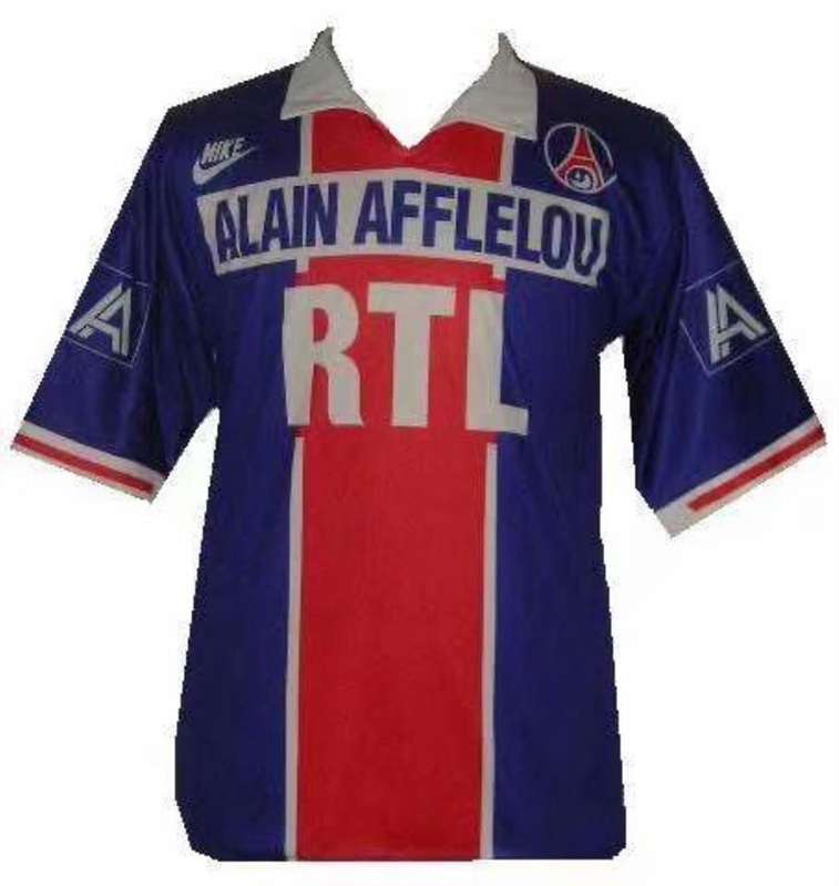AAA(Thailand) Paris St German 90/91 Home Soccer Jersey